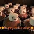 chumi♡'s cooksnap of when they made ハロウィンにも☆簡単おばけのプチケーキ。.