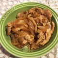 tikariri's cooksnap of when they made しゃぶしゃぶ肉で生姜焼き.