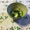 yesmama's cooksnap of when they made きのことほうれん草のスープ.