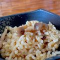＊あんずあん＊'s cooksnap of when they made きのこと生姜の香り炊き込みごはん.