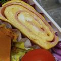 ひぃたろぉ～♪'s cooksnap of when they made ピンクが可愛い♪ハムくるくる卵焼き.