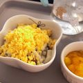 ゆゆゆぱっと's cooksnap of when they made ＊離乳食中期＊月見うどん.