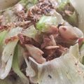 ヒデサナ's cooksnap of when they made 糖質オフ♫レタスとサバ缶のサッと炒め！.