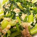 no1642's cooksnap of when they made 小松菜と豚バラ肉のオイスターソース炒め.
