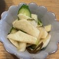 ☆紗波☆'s cooksnap of when they made 酢が決め手★カブと胡瓜の浅漬け.