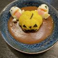 Yurimie2's cooksnap of when they made 簡単ゆで玉子のハロウィンオバケ♡キャラ弁.