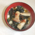 きらり流れ星's cooksnap of when they made エリンギとわかめの味噌汁.