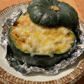 ぴっぴこっく's cooksnap of when they made まるごと♪坊ちゃんかぼちゃのグラタン☆.
