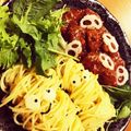 わちゃか's cooksnap of when they made ガイコツレンコンのミートボールパスタ.