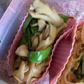 クック49L4Ho☆'s cooksnap of when they made お弁当★ピーマンと椎茸の粒マスタード炒め.