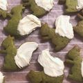 ゆきみれい's cooksnap of when they made 簡単 抹茶型抜きクッキー.