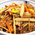 よしよしのキッチン☆'s cooksnap of when they made 豚こま切れとごぼうの炒め物♪.