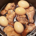ももゆかずりん's cooksnap of when they made 放置で完成♡手羽元の甘辛煮！茹で卵添え♪.