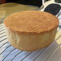 ツケモノ141's cooksnap of when they made 失敗しない＊ふわふわ共立てスポンジケーキ.