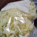 松潤LOVE♥️♥️'s cooksnap of when they made 白菜の冷凍保存♫.