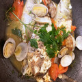 クックSTA89H☆'s cooksnap of when they made いさきとあさりの簡単アクアパッツァ☆.