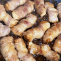 コロルン's cooksnap of when they made 節約！豚ばら肉巻き厚揚げガリバタしょうゆ.