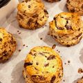 りんちゃか☆'s cooksnap of when they made 簡単！チョコレートチャンクスコーン.