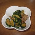 ごりごりら's cooksnap of when they made ★ズッキーニと豚肉でとんかつソース炒め★.