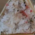 あゆたっくん's cooksnap of when they made 混ぜるだけ〜♪天かすと紅生姜のおにぎり.