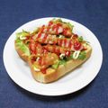 ＠迷子＠'s cooksnap of when they made ＊ホットドッグトースト＊.
