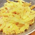 テジママ's cooksnap of when they made 栄養満点！青パパイヤの明太子炒め.