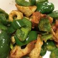 かずくん☆'s cooksnap of when they made ちくわとピーマンのカレー炒め.