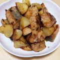 みるく大福's cooksnap of when they made じゃがいもと鮭のコンソメバターソテー.