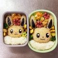 Chaaa_room's cooksnap of when they made 材料４つ！ポケモンのイーブイ簡単キャラ弁.