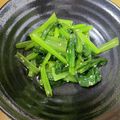 もちまろん's cooksnap of when they made 簡単小松菜のナムル.