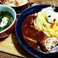 んーまっ's cooksnap of when they made ハロウィン★オムライスDEおばけちゃん.