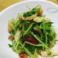 往きつ戻りつ's cooksnap of when they made 豆苗と竹輪のチーズおかか和え.