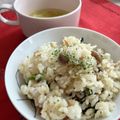 料理好きのᎯ♡'s cooksnap of when they made ✿混ぜるだけでお店の♡ガーリックピラフ✿.