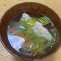 リラシャン's cooksnap of when they made お野菜たっぷり餃子のスープ.