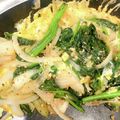 ちび☆あず's cooksnap of when they made ほうれん草と玉ねぎのチーズオムレツ.