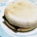 まぶたん's cooksnap of when they made 韓国海苔とチーズのサンドイッチ.