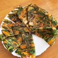 ゆうしゃchan's cooksnap of when they made 米粉ニラチヂミ.