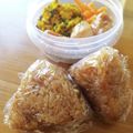 くまぴこ222's cooksnap of when they made 中まで味しっかり！『冷凍焼きおにぎり』.