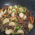 へちまもこ's cooksnap of when they made 【作り置き】カブと牛肉の甘辛煮.