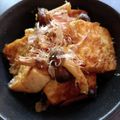 TYSK's cooksnap of when they made 豆腐としめじのおかかバター炒め.