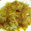 花いちもん's cooksnap of when they made 梅おかかオニオン.