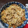 クック39CTT7☆'s cooksnap of when they made ヤーコンのきんぴら.