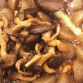 あべちやん's cooksnap of when they made 霜降りひらたけとこんにゃくのピリ辛炒め.