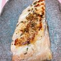 ぽちゃすけ's cooksnap of when they made 秋鮭の香草バター焼き.