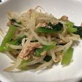 やぎえ's cooksnap of when they made もやし、小松菜、ツナ缶で簡単レンジ副菜！.