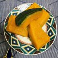 sa-ra's cooksnap of when they made ストウブ【staub】deかぼちゃの煮物.