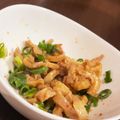 Nの人's cooksnap of when they made 鶏皮ぽん酢.