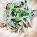 yottan312's cooksnap of when they made きゅうりともやしのナムル.