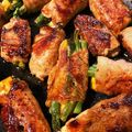 PontBri's cooksnap of when they made ＊彩りピーマンとチーズの豚肉巻き＊.