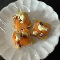 ＭＩ−ＳＡＮ's cooksnap of when they made ワインがすすむ柿のクリームチーズ和え♪.